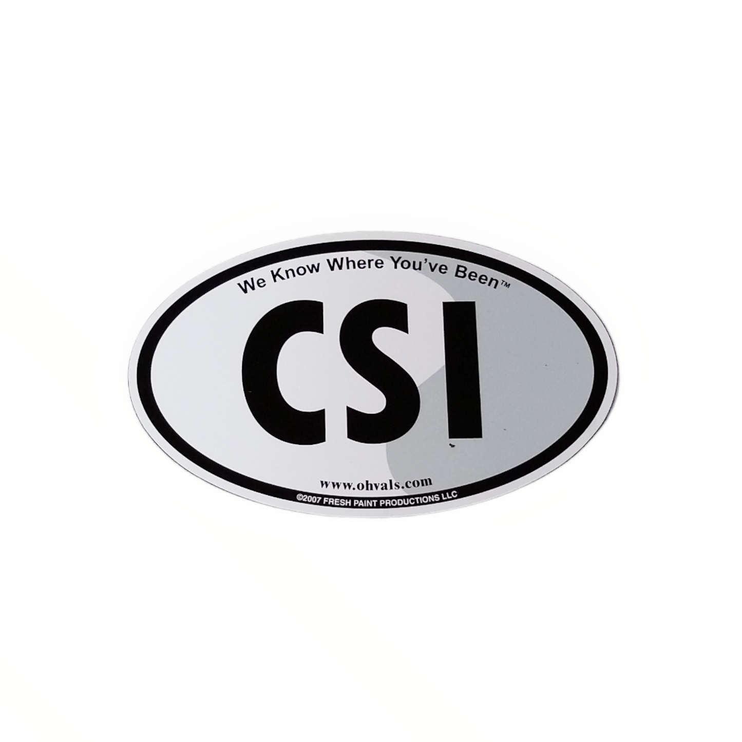 CSI Oval Magnet