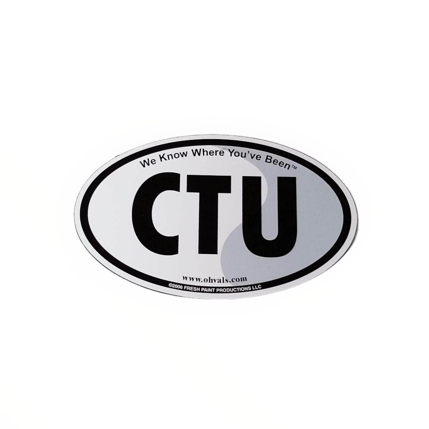 CTU Oval Magnet