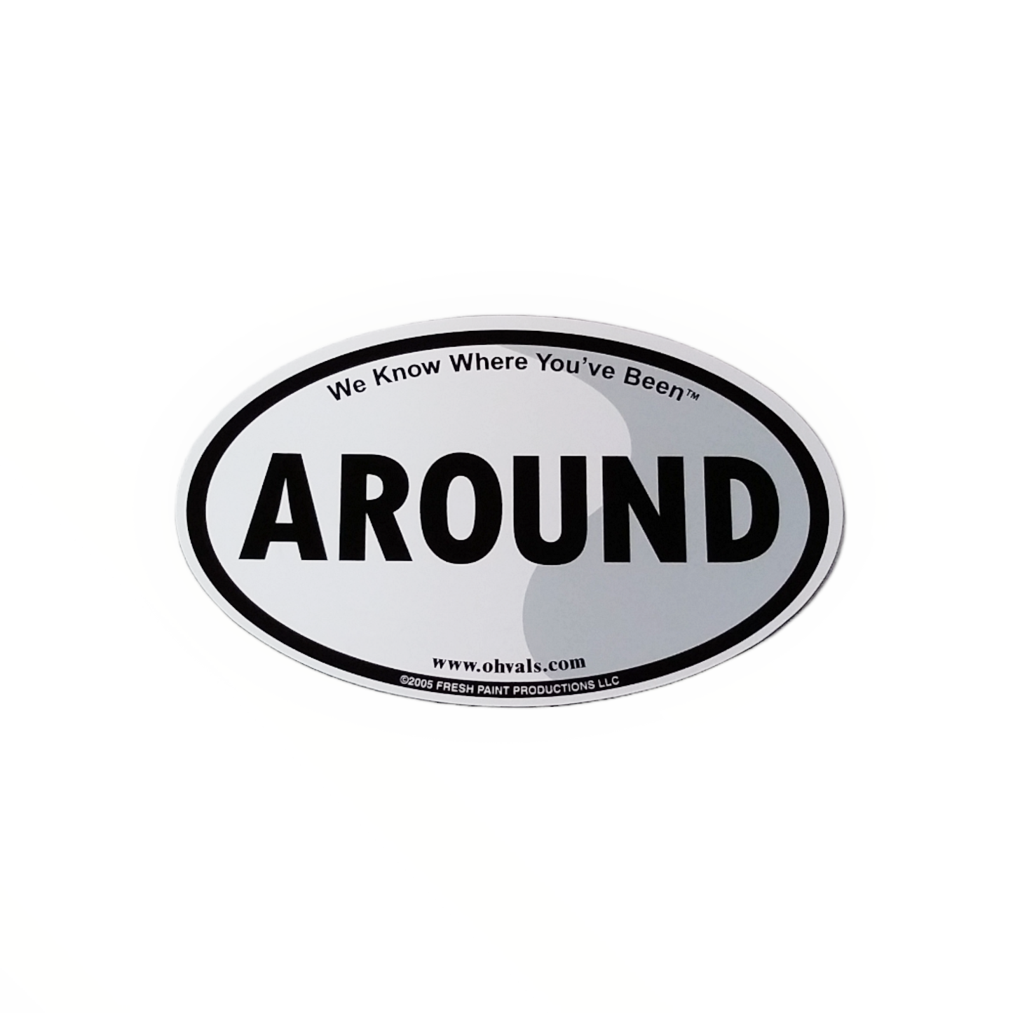 AROUND Oval Magnet