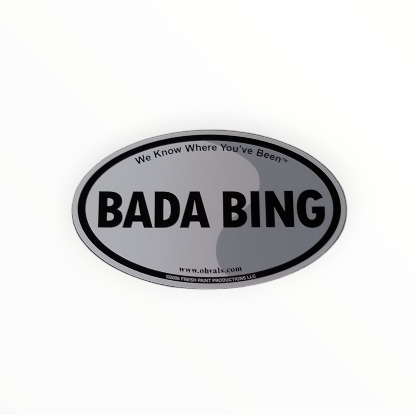 BADA-BING Oval Magnet