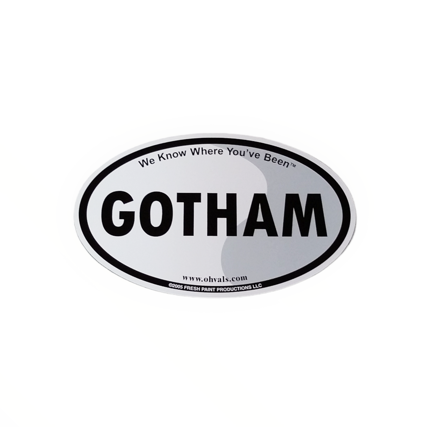 GOTHAM Oval Magnet