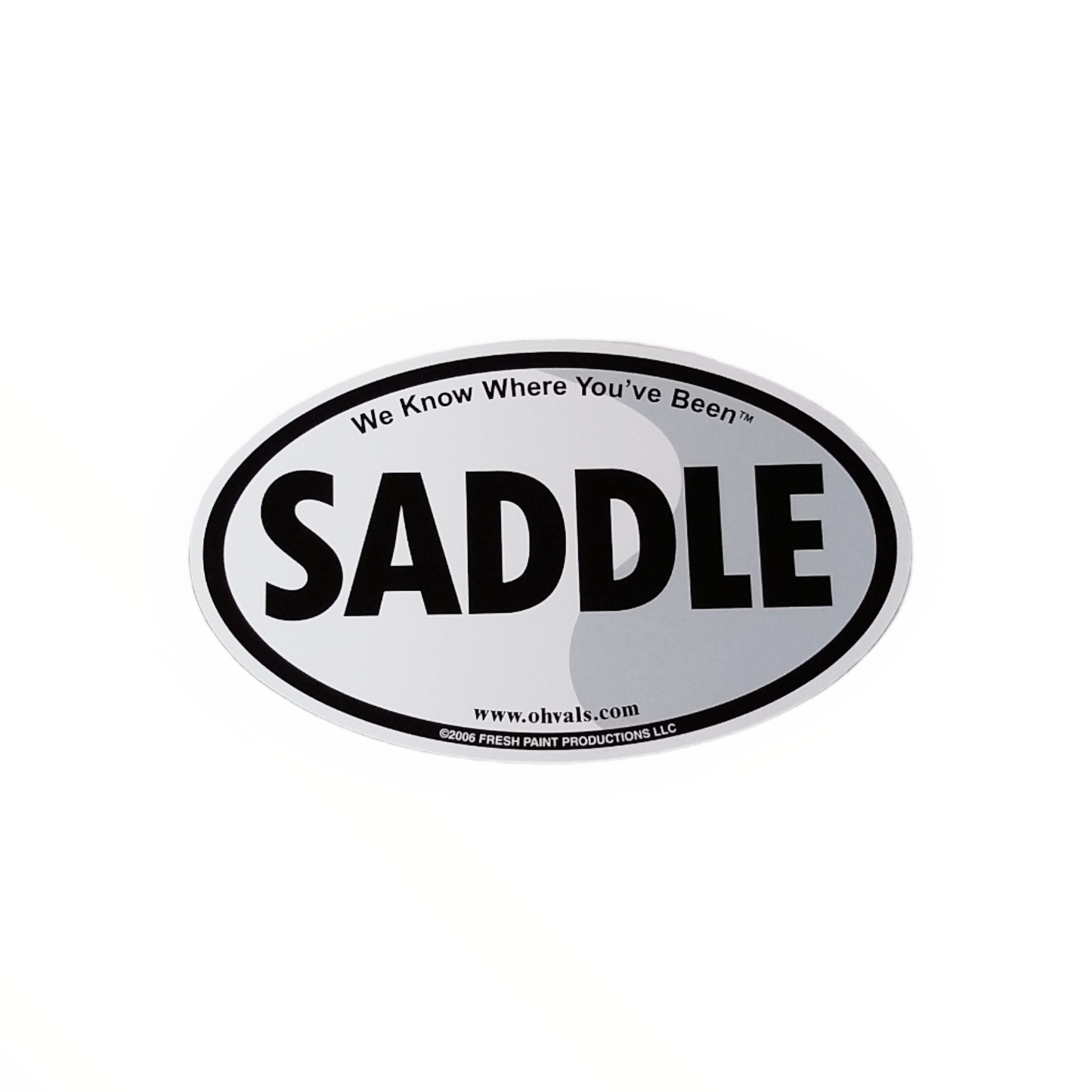 SADDLE Oval Magnet