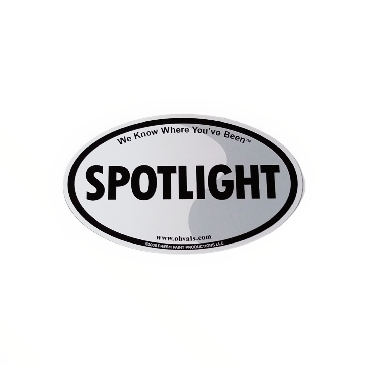 SPOTLIGHT Oval Magnet