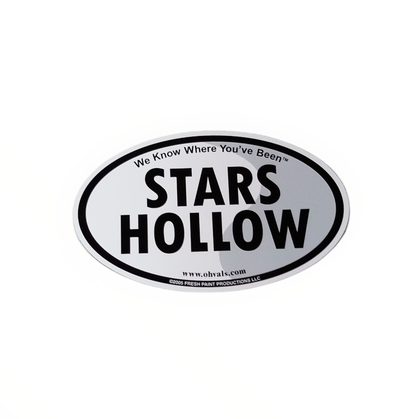 STARS HOLLOW Oval Magnet