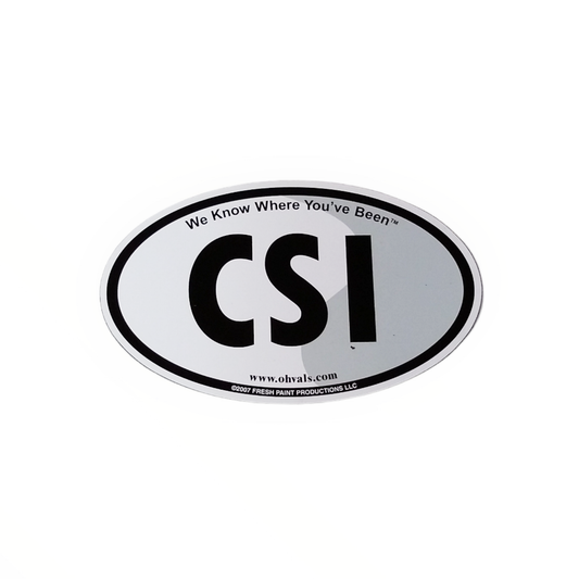 CSI Oval Magnet