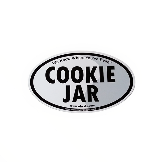 COOKIE JAR Oval Magnet