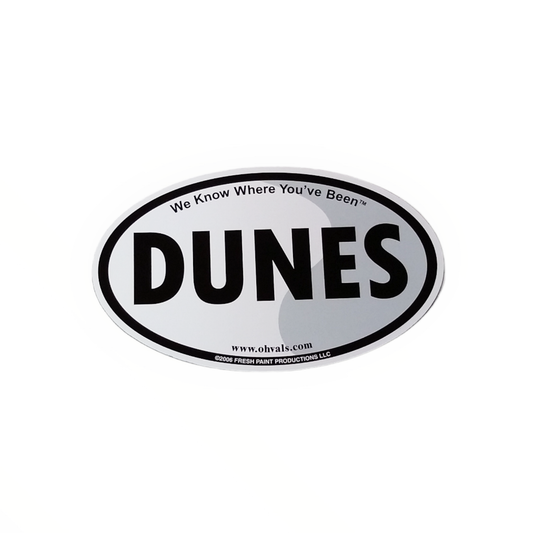 DUNES Oval Magnet