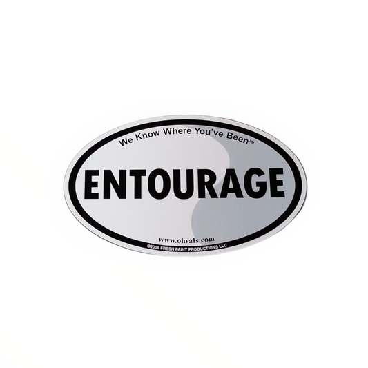 ENTOURAGE Oval Magnet