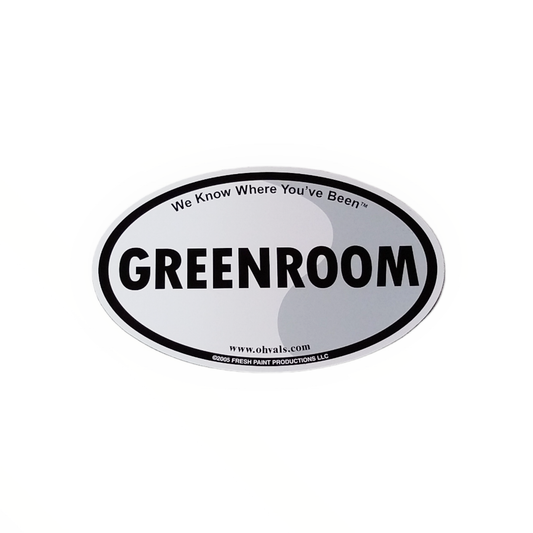 GREENROOM Oval Magnet