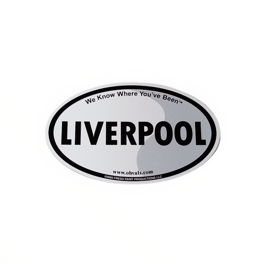 LIVERPOOL Oval Magnet