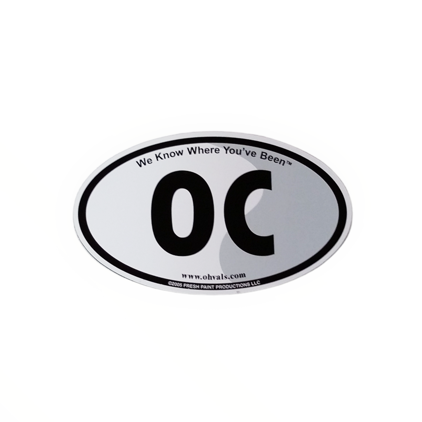 OC Oval Magnet