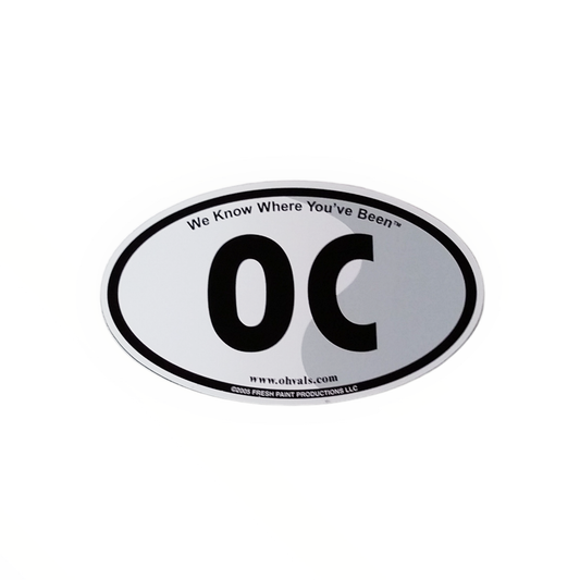 OC Oval Magnet