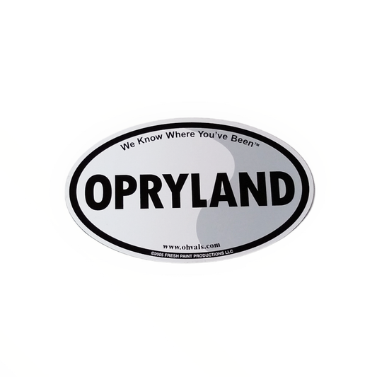 OPRYLAND Oval Magnet