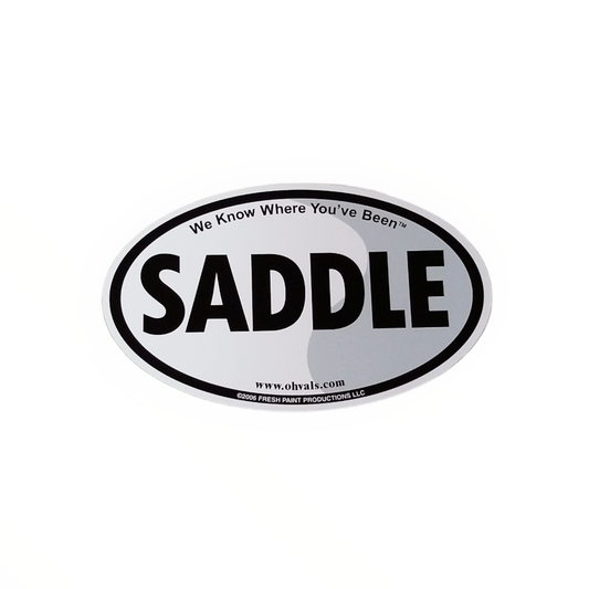 SADDLE Oval Magnet