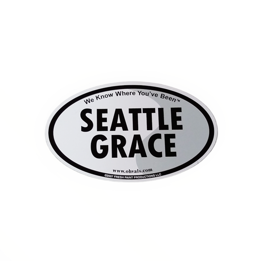 SEATTLE GRACE Oval Magnet