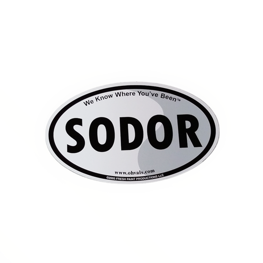 SODOR Oval Magnet