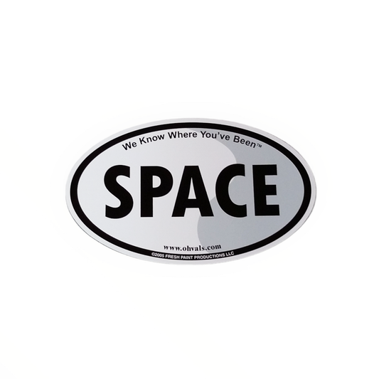 SPACE Oval Magnet