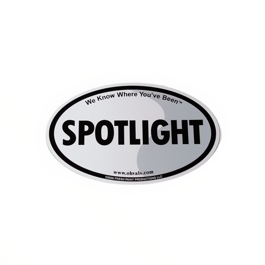 SPOTLIGHT Oval Magnet