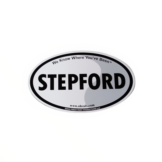 STEPFORD Oval Magnet