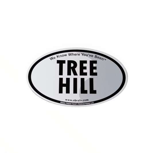 TREE HILL Oval Magnet