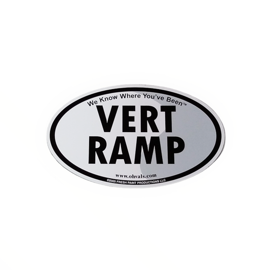 VERT RAMP Oval Magnet