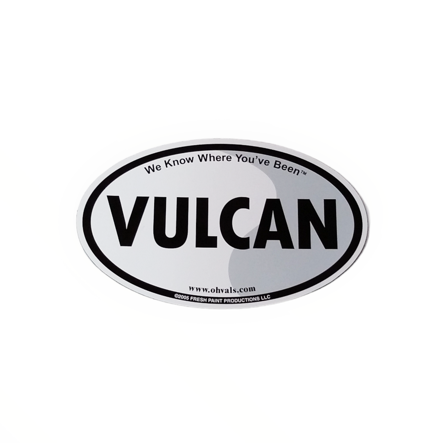 VULCAN Oval Magnet