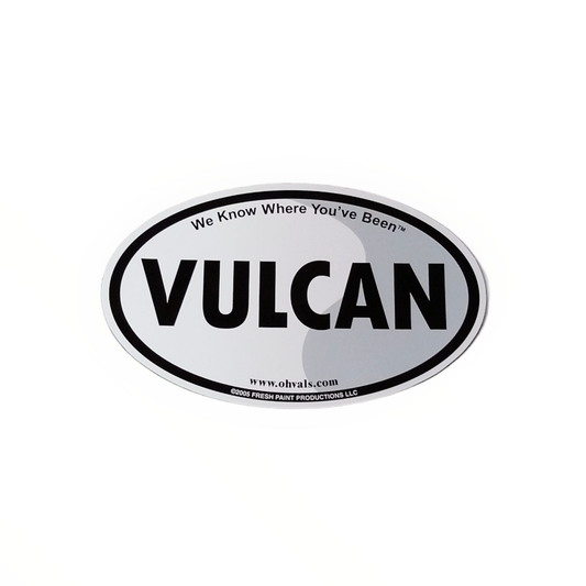 VULCAN Oval Magnet
