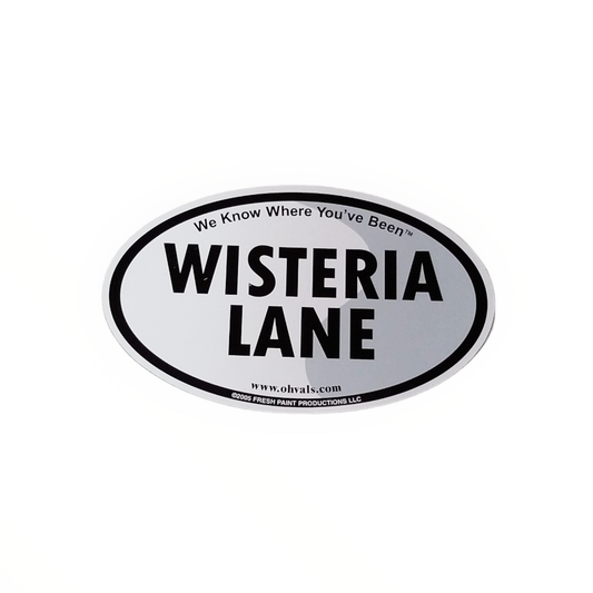 WISTERIA LANE Oval Magnet